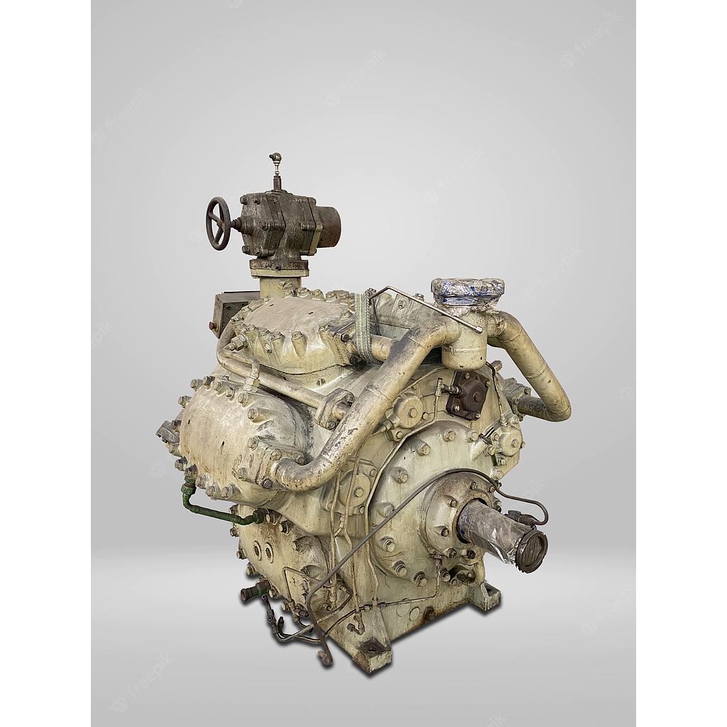 COMPRESSOR DE REFRIGERAÇÃO INDUSTRIAL - SAB SMC 180 MK1 [SERIE: 818145]