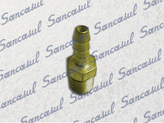 ESPIGÃO 1/4" ROSCA X 1/4" MANGUEIRA