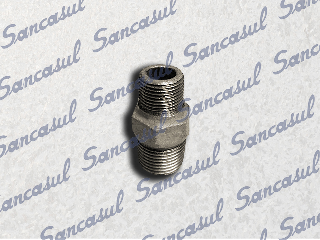 GALV - NIPLE 1/2" X 3/8"