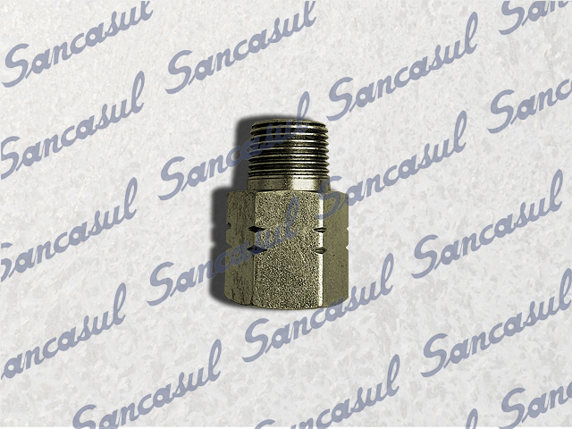 REDUÇÃO 3/8"M X 3/8"F NPT