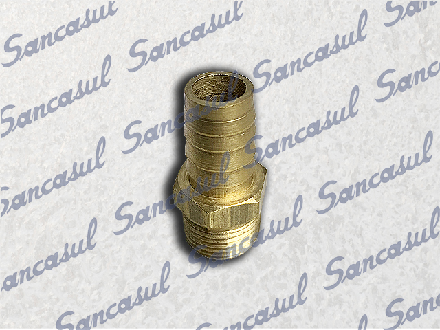 [CONEXA0888] ESPIGÃO 3/8" ROSCA X 1/2" MANGUEIRA