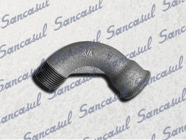 [CONEXA0034] GALV - CURVA M/F 3/4"