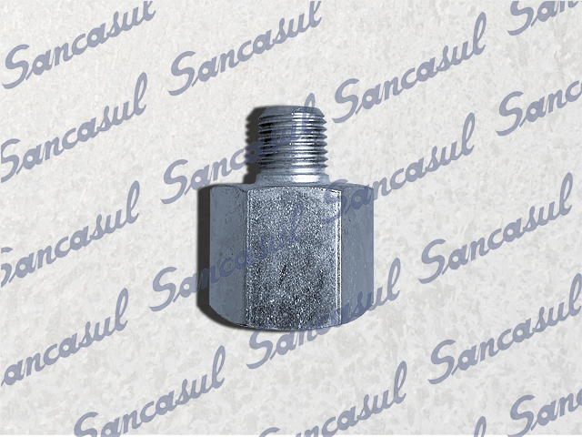 [CONEXA0037] REDUÇÃO 1/4"M X 1/2"F NPT