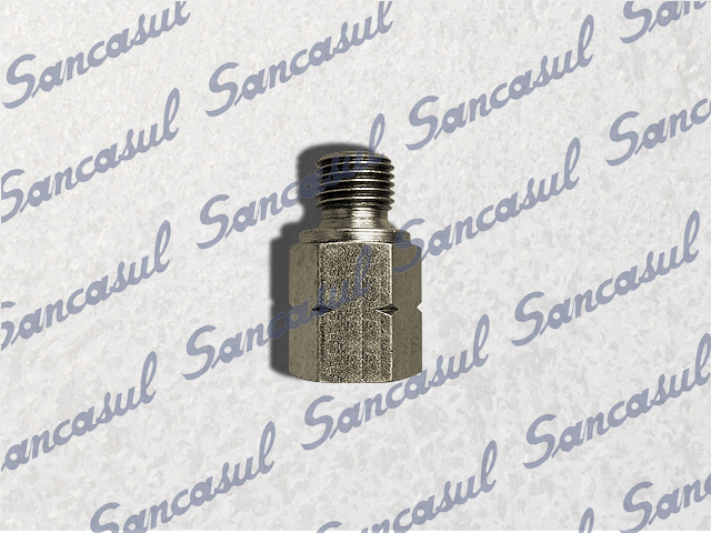 [CONEXA0210] REDUÇÃO 1/4"M X 1/4"F BSP