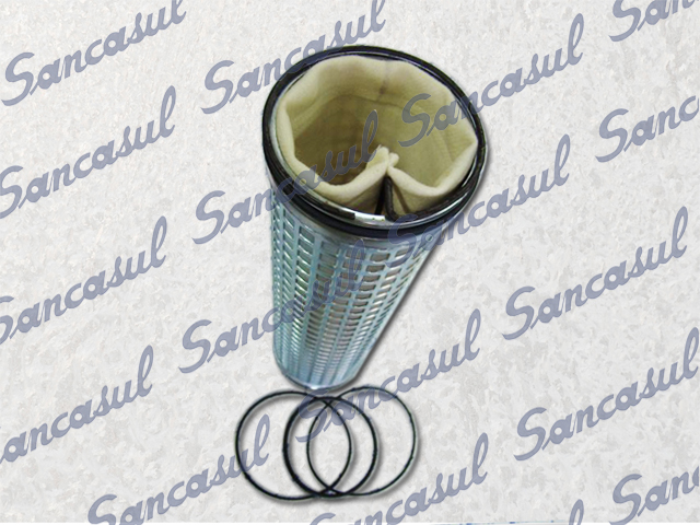 [PCSSAB3425093] FILTRO DE SUCÇÃO COMPLETO - 112/100 - 116/100 - 100 MK2/3/4 (ABERTO)
